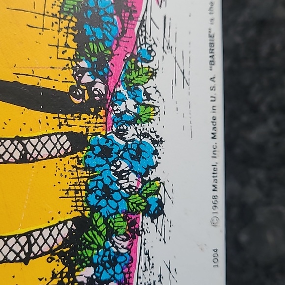 Barbie Vintage 1968 "The World of Barbie Doll Trunk" Carrying Wardrobe Case - Picture 4 of 16